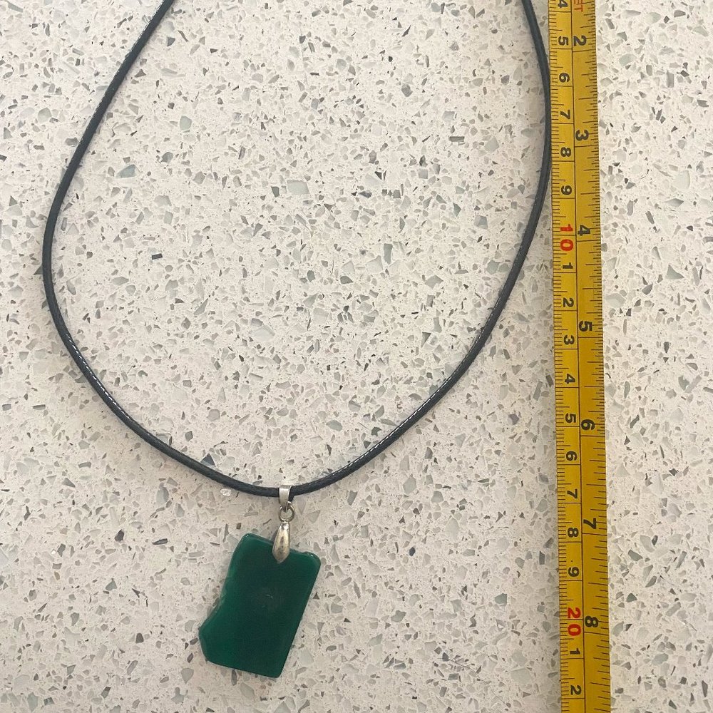 Green Stone Necklace